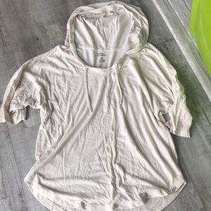 Foreign Exchange - short sleeve T with hoodie